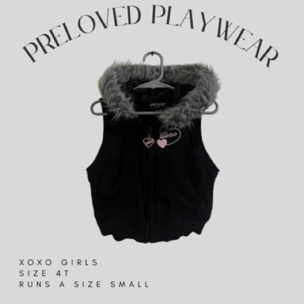 Toddler hooded vest